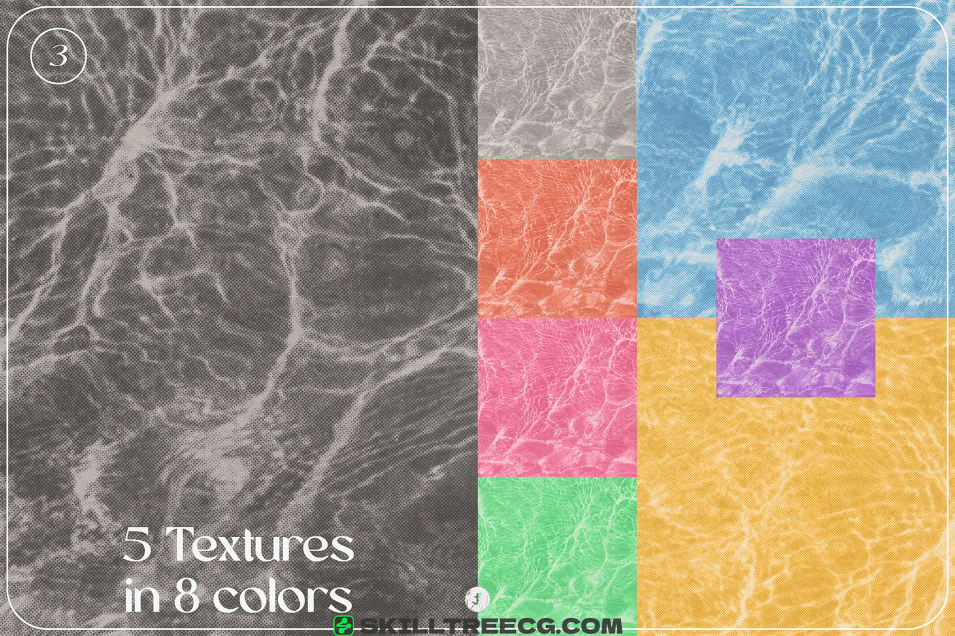 图片[11]-Waves – Vintage Halftone Backgrounds（810453）-技能树